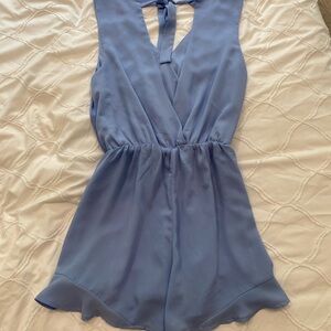 Blue romper